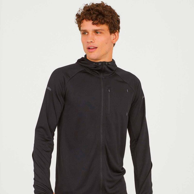 Hooded Running Jacket Front